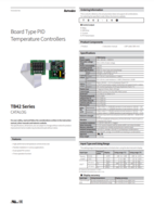 TB42 SERIES: BOARD TYPE PID TEMPERATURE CONTROLLERS